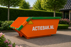 Bouw- en sloopafval container